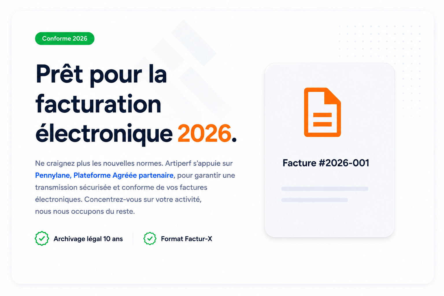 Prêt pour la facturation électronique 2026
